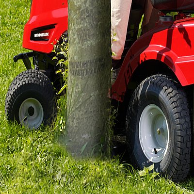 Short turning radius of 46 cm